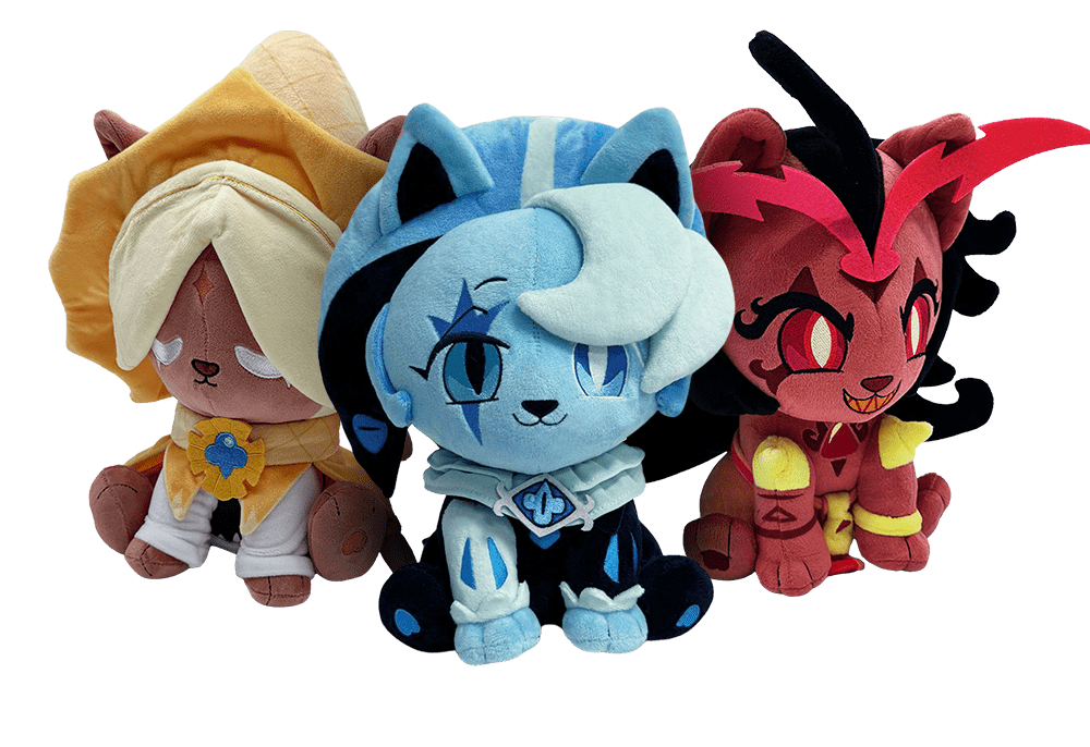 Cookie Run Kingdom Kitty Plushies