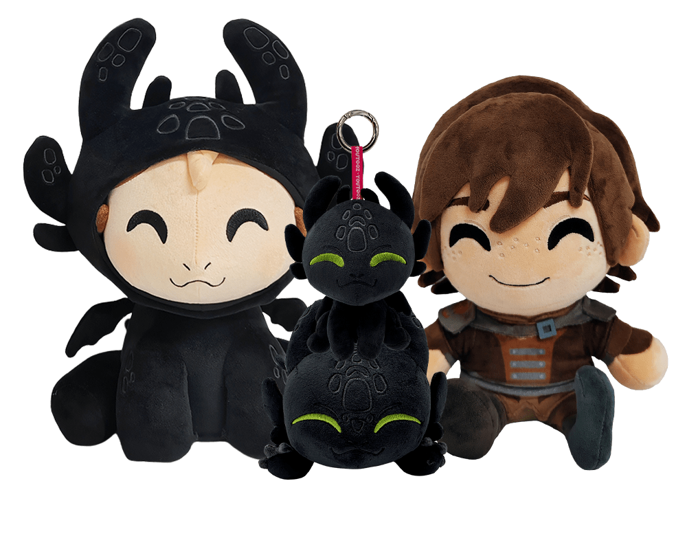 How to Train Your Dragon Plushies